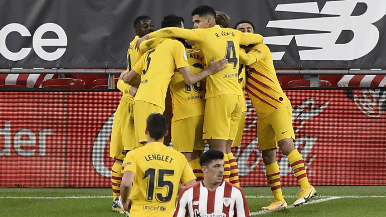 Ισπανία: Με ανατροπή η Μπαρτσελόνα, 3-2 την Μπιλμπάο στο  «Σαν Μαμές»