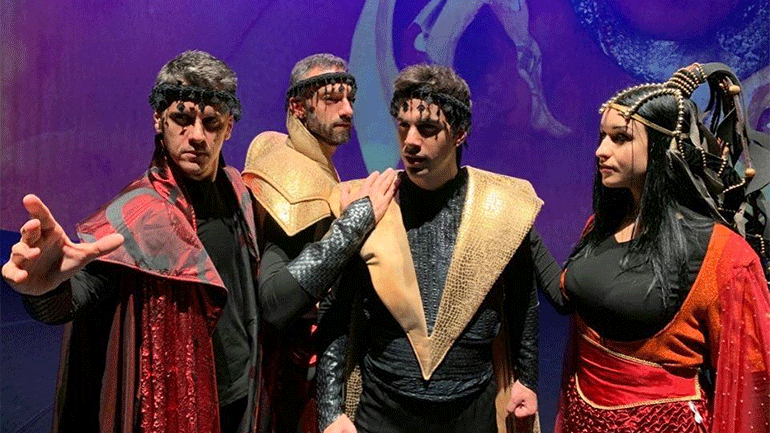 Παράταση διαδικτυακής προβολής της παράστασης «Ο Θησέας και Μινώταυρος»