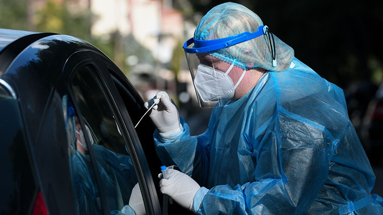 Ηράκλειο: Προληπτικοί έλεγχοι ταχείας ανίχνευσης αντιγόνου στις Μοίρες