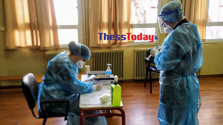 Rapid tests σε εκπαιδευτικούς στην Καλαμαριά