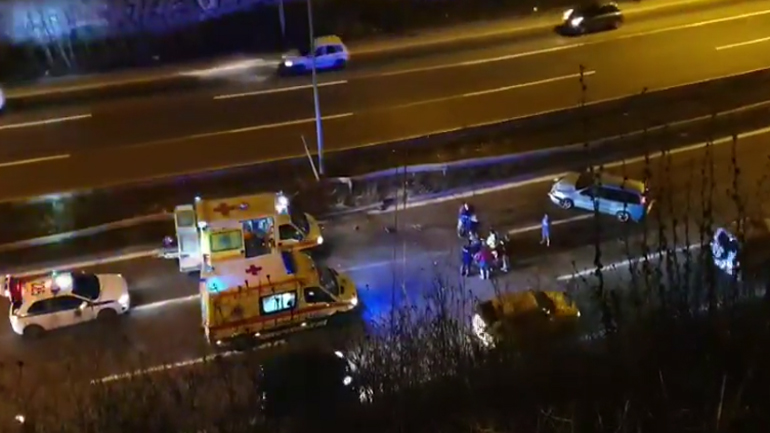 Τροχαίο με έναν τραυματία στη Θεσσαλονίκη