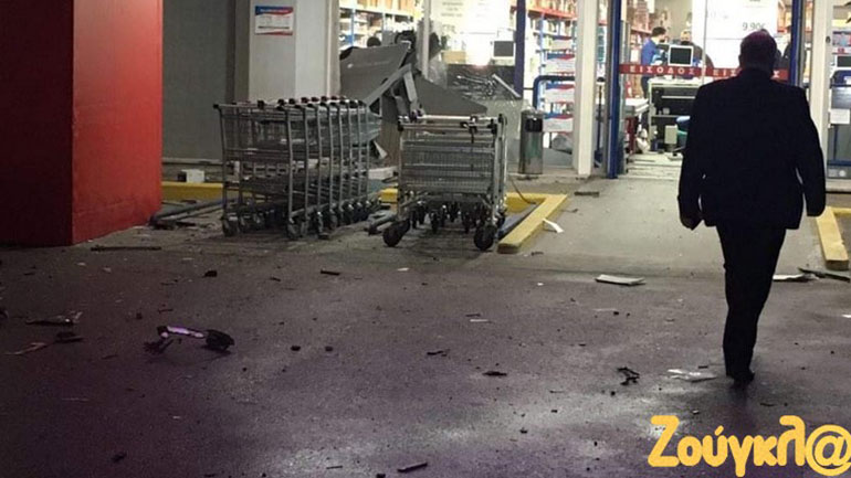 Έκρηξη σε ΑΤΜ στη Μεταμόρφωση