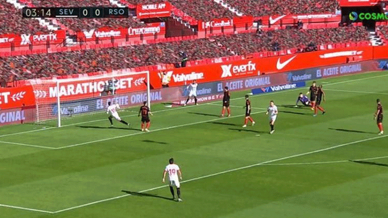 Σεβίλλη-Σοσιεδάδ: Tέσσερα γκολ στα πρώτα 14 λεπτά του αγώνα!