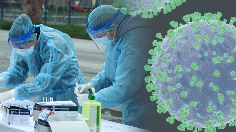 Ανακοινώθηκαν 800 νέα κρούσματα σε 24 ώρες