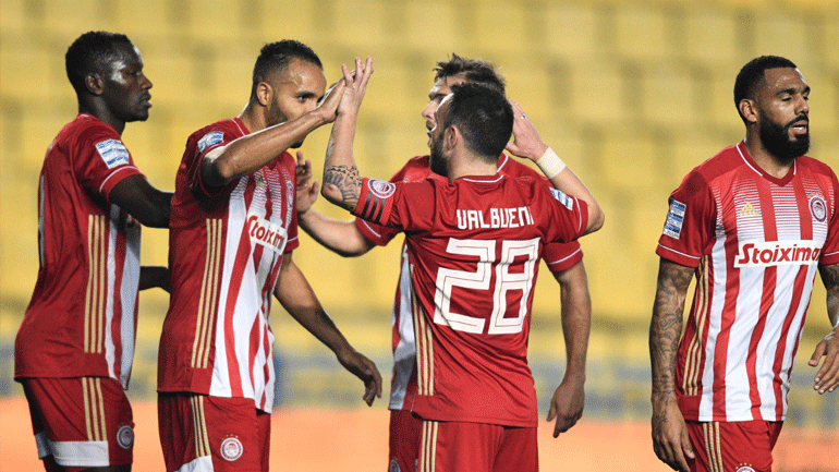 Πέρασε νικηφόρα και από το Αγρίνιο ο Ολυμπιακός, 2-1 τον Παναιτωλικό