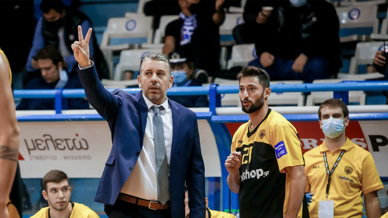 Παπαθεοδώρου: «Θα δώσουμε τον καλύτερό μας εαυτό κόντρα στον Παναθηναϊκό»