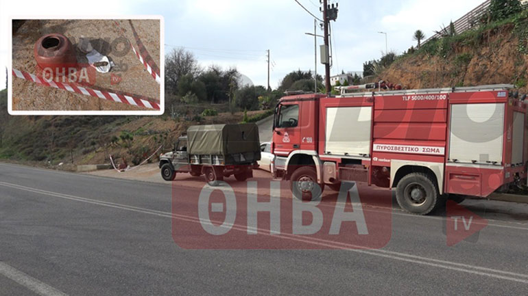 Επιχείρηση εξουδετέρωσης βλήματος στη Θήβα