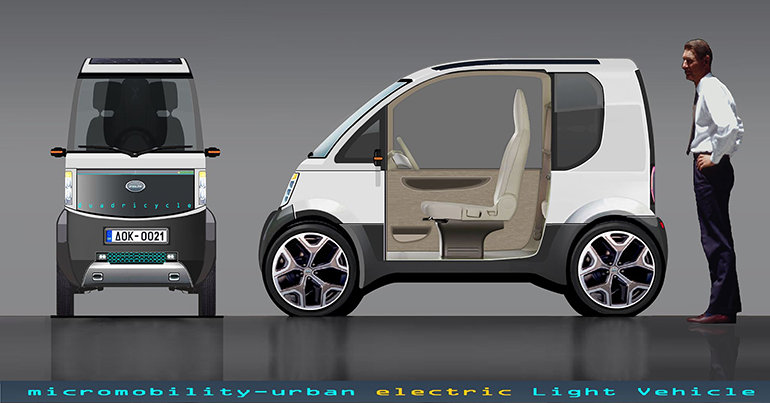 Πρόταση για αυτοκίνητο πόλης από τον σχεδιαστή Ηλία Σελέκο