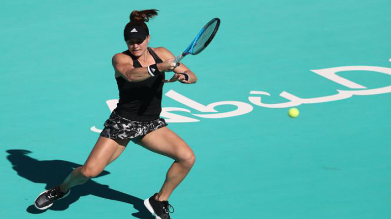 Μεγάλη νίκη για τη Σάκκαρη και πρόκριση στα ημιτελικά του Άμπου Ντάμπι!