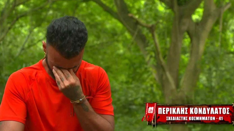 Survivor: Ξέσπασε σε κλάματα ο Περικλής Κονδυλάτος