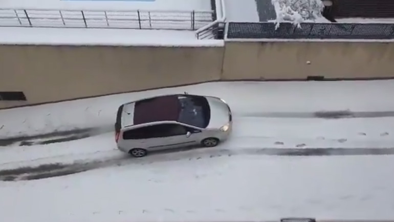 Χιόνι + υπόγειο γκαράζ = fail