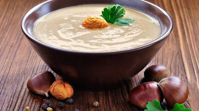 Λαχταριστή σούπα κάστανο
