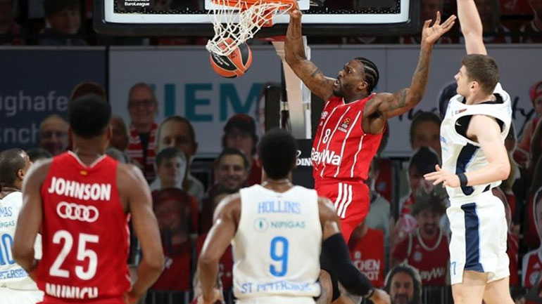 Επιστροφή στις νίκες μετά το ΣΕΦ η Μπάγερν Μονάχου, 82-80 τη Ζενίτ