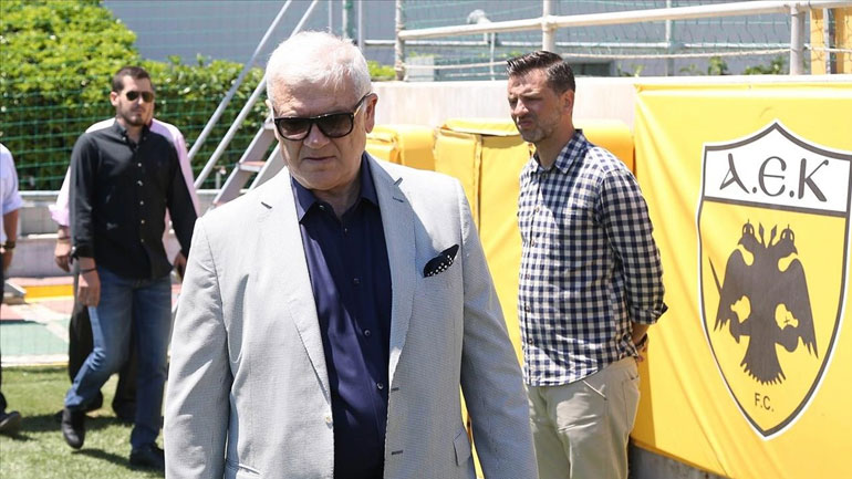 ΑΕΚ: Στα Σπάτα ο Δημήτρης Μελισσανίδης