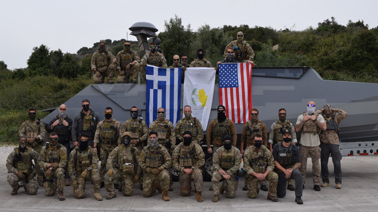 Συνεκπαίδευση των ειδικών δυνάμεων Ελλάδας-Κύπρου-ΗΠΑ στη Σούδα