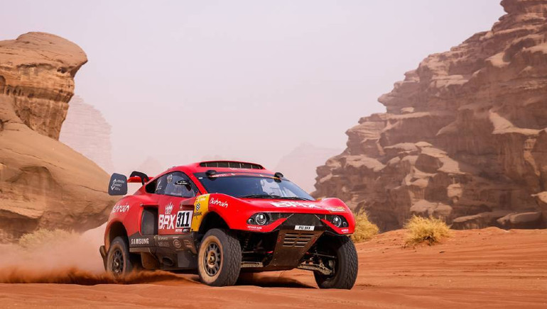 Εξαιρετικό Dakar κάνει ο Nani Roma μέχρι στιγμής με το Hunter της Prodrive.