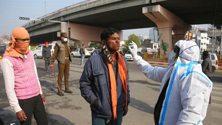 Ινδία: 15.600 κρούσματα κορωνοϊού και 191 θάνατοι σε 24 ώρες