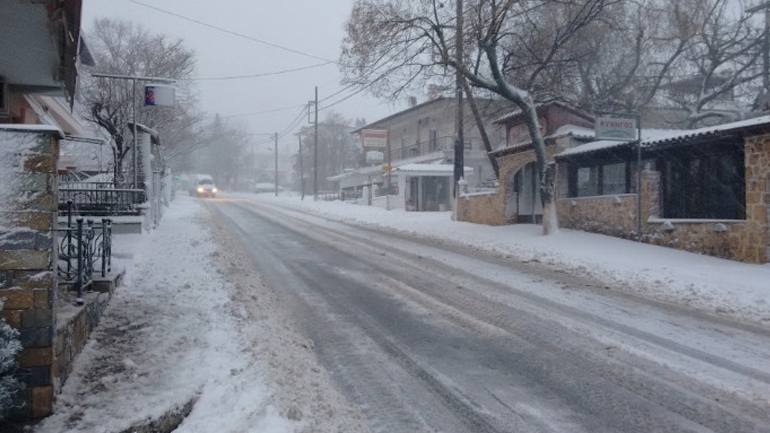 Χιόνια και στα ορεινά της Αττικής φέρνει η δεύτερη φάση της κακοκαρίας «Λέανδρος»