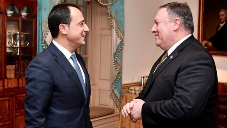 Τηλεφωνική επικοινωνία Πομπέο – Χριστοδουλίδη