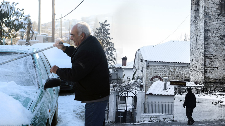 Σε εξέλιξη η κακοκαιρία “Λέανδρος”