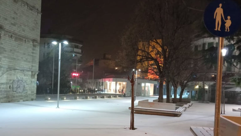 Επέλαση του χιονιά στην Κοζάνη