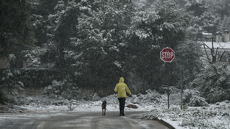 Νέα επιδείνωση του καιρού: Χιόνια σε Κρήτη, Ιόνιο και Χαλκιδική