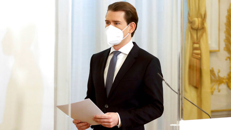 Παρατείνεται μέχρι τις 7 Φεβρουαρίου το τρίτο lockdown στην Αυστρία