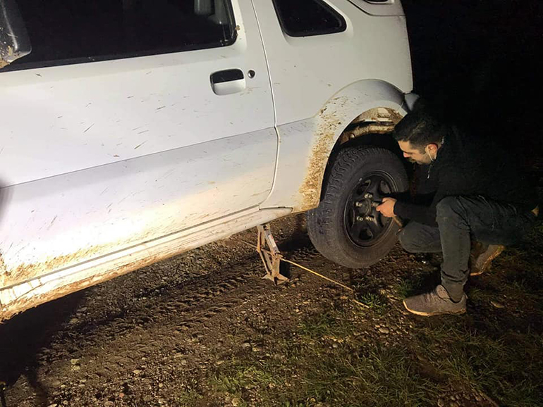 Χάρη στην βοήθεια της εθελοντικής ομάδας 4x4 όλα κύλησαν χωρίς να υπάρξει κάποιο απρόοπτο...