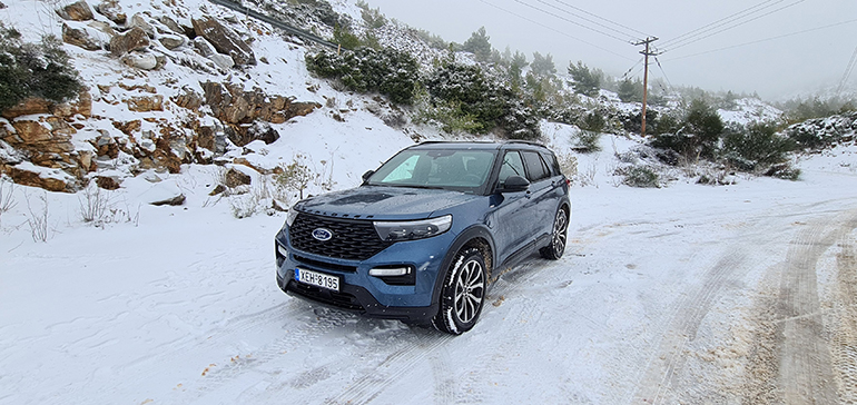 Επιτέλους είδαμε και άσπρες ημέρες! (στη φωτό το Ford Explorer)