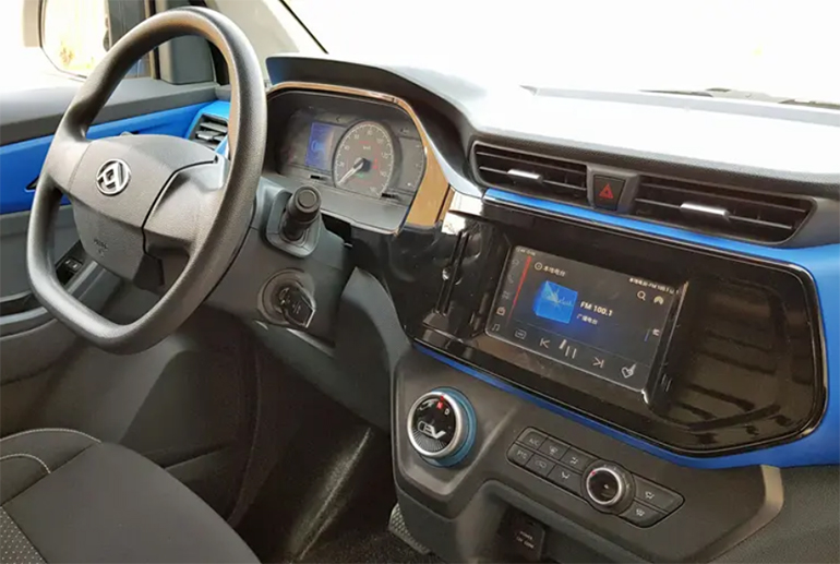 Το εσωτερικό του Maxus e Deliver 3.