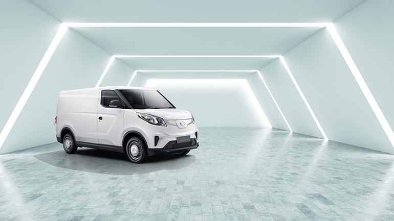 Το Maxus e Deliver 3 εφοδιάζεται με μπαταρίες 35 και 52,5 kWh.