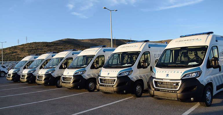 Τα ασθενοφόρα Peugeot Expert