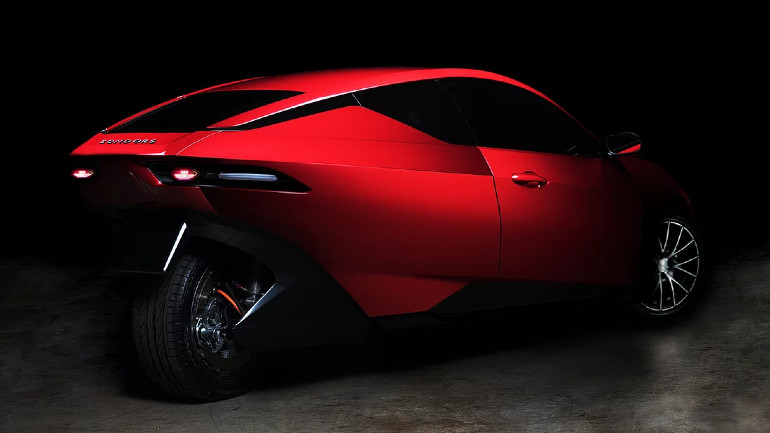 Τρίτροχο ηλεκτρικό αυτοκίνητο από την Καλιφόρνια