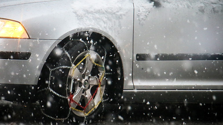 Μόνο με αντιολισθητικές αλυσίδες και 4Χ4 οι μετακινήσεις στο Οροπέδιο Λασιθίου