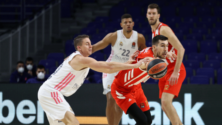 Euroleague: Άλωσε τη Μαδρίτη ο Ερυθρός Αστέρας, 79-77 τη Ρεάλ