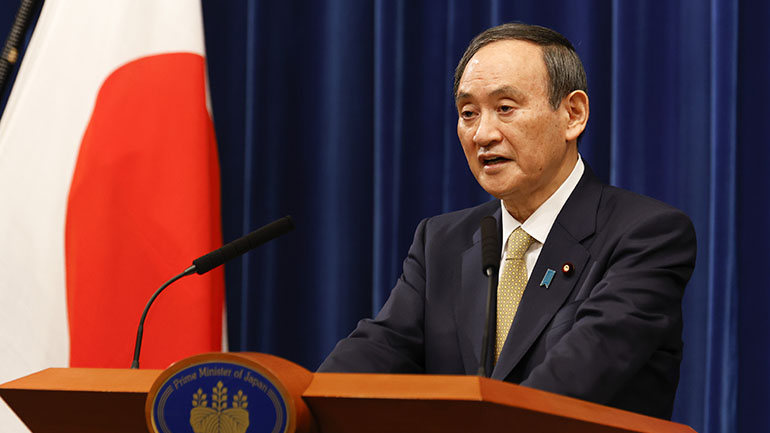 Ιαπωνία: Στο 39% μειώθηκε η δημοτικότητα του πρωθυπουργού Γιοσιχίντε Σούγκα λόγω της πανδημίας