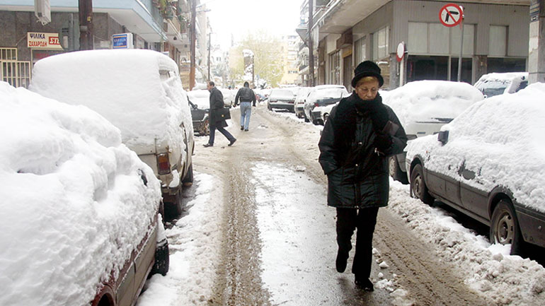 Θεσσαλονίκη: Στην «κατάψυξη» η Βόρεια Ελλάδα