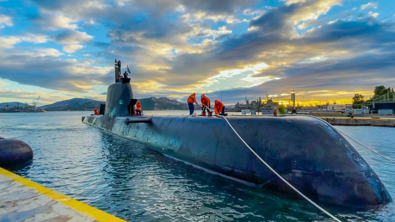 Εντυπωσιακές εικόνες από την άσκηση υποβρυχίων του Πολεμικού Ναυτικού