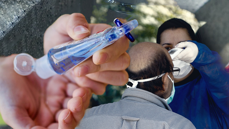 Καταγράφηκαν 566  κρούσματα σε 24 ώρες