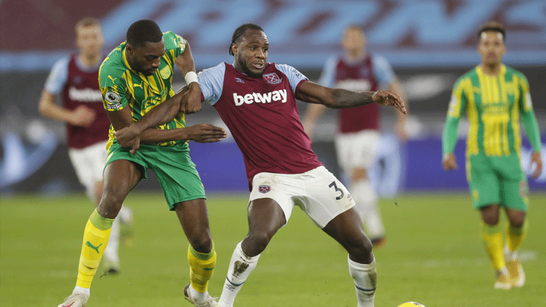 Αγγλία: Τρίτη σερί νίκη για τη Γουέστ Χαμ, 2-1 της Γουέστ Μπρομ