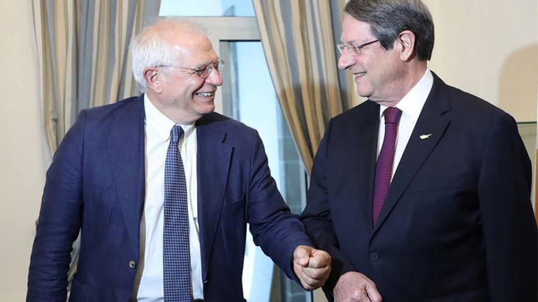 Τηλεφωνική επικοινωνία Ν. Αναστασιάδη – Ζ. Μπορέλ με επίκεντρο το Κυπριακό