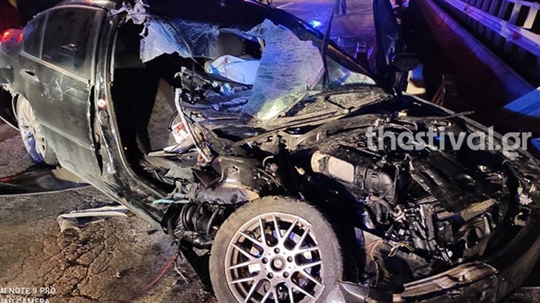 Ένας τραυματίας σε τροχαίο στη Θεσσαλονίκη