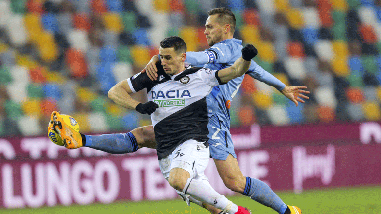 Ιταλία: Στραβοπάτησε στο «Φρίουλι» η Αταλάντα, 1-1 με την Ουντινέζε