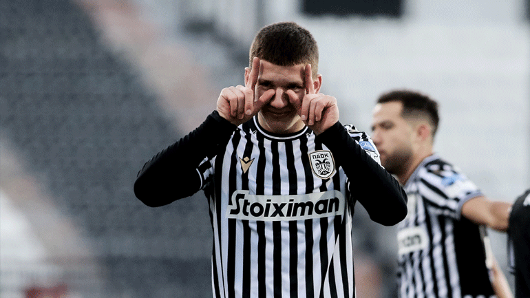 Προκρίθηκε από το πρώτο παιχνίδι ο ΠΑΟΚ, 5-0 την ΑΕΛ με χατ-τρικ του Τζόλη