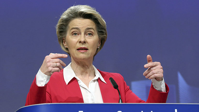 Ούρσουλα φον ντερ Λάιεν: Η ορκωμοσία Μπάιντεν είναι μήνυμα επούλωσης για ένα διχασμένο έθνος