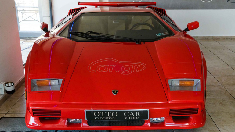 Αυτή η Lamborghini Countach που βρίσκεται στην Ελλάδα πωλείται 74.000 ευρώ!