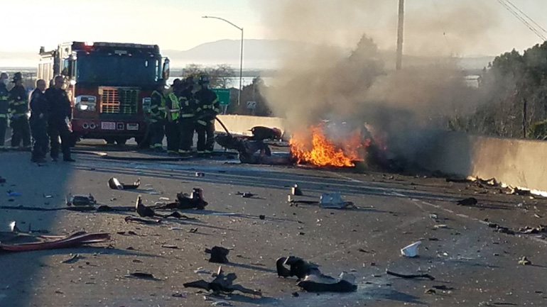 Τρομέρο ατύχημα με Corvette!