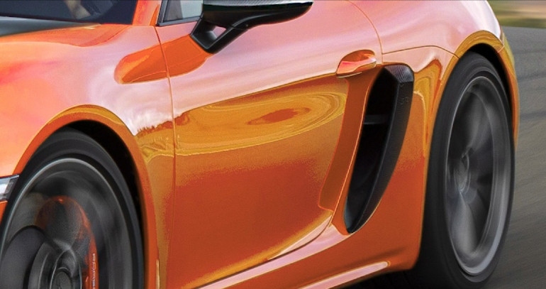 Το σχέδιο της Cayman GT4 RS όπως το έχουν φανταστεί οι Γερμανοί του Autobild.