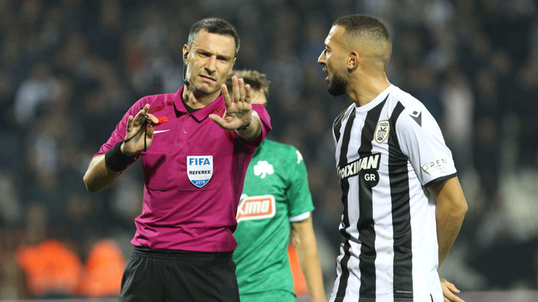 Super League: Ο Σλοβένος Βίντσιτς διαιτητής στο ΠΑΟΚ-ΑΕΚ