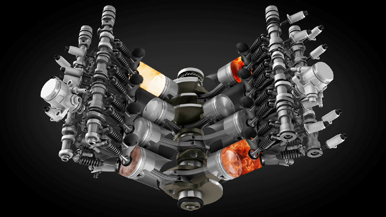 Ο πιο προηγμένος V8 κινητήρας